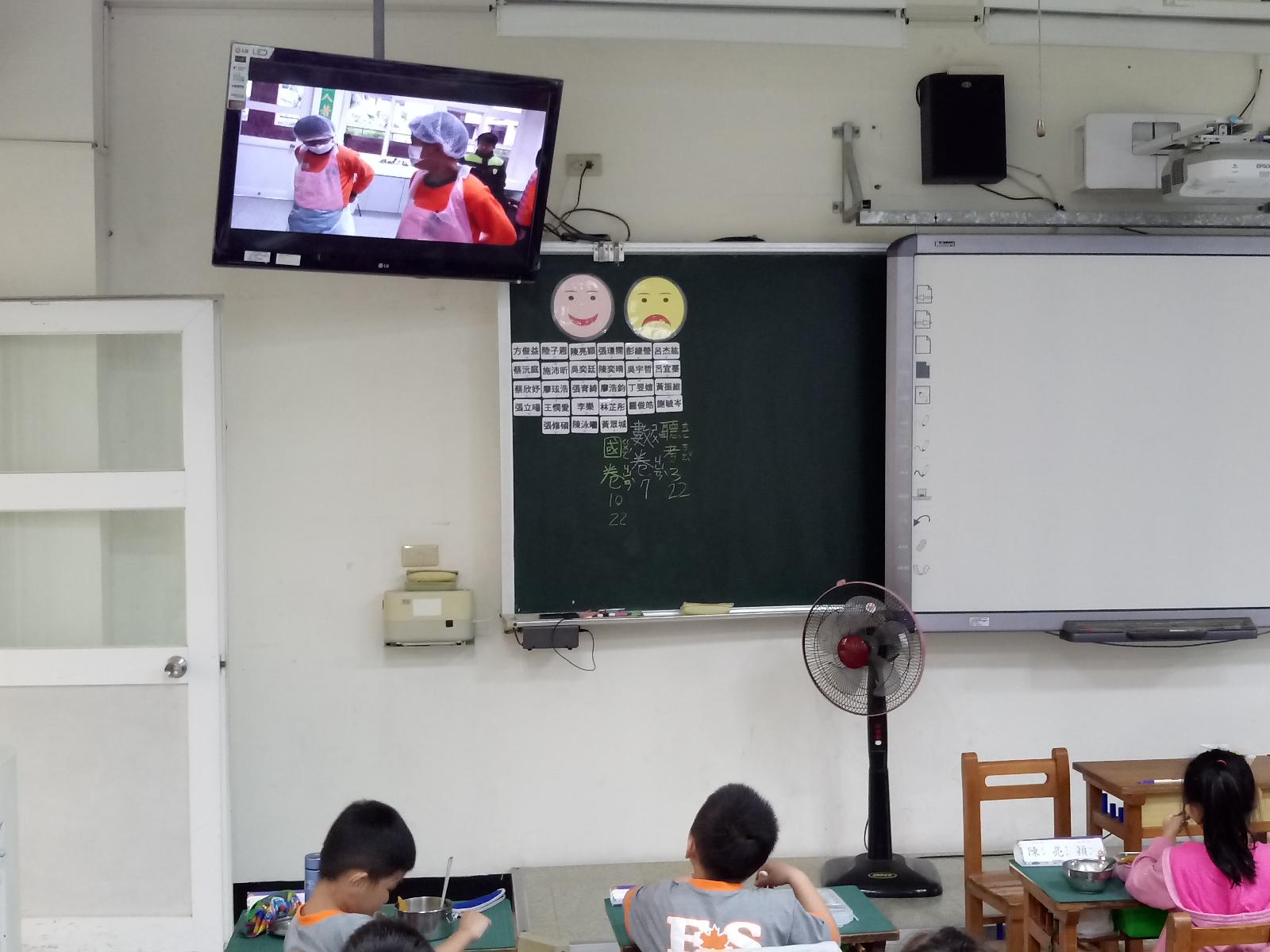 107學年度班級午餐教育宣導，開新視窗
